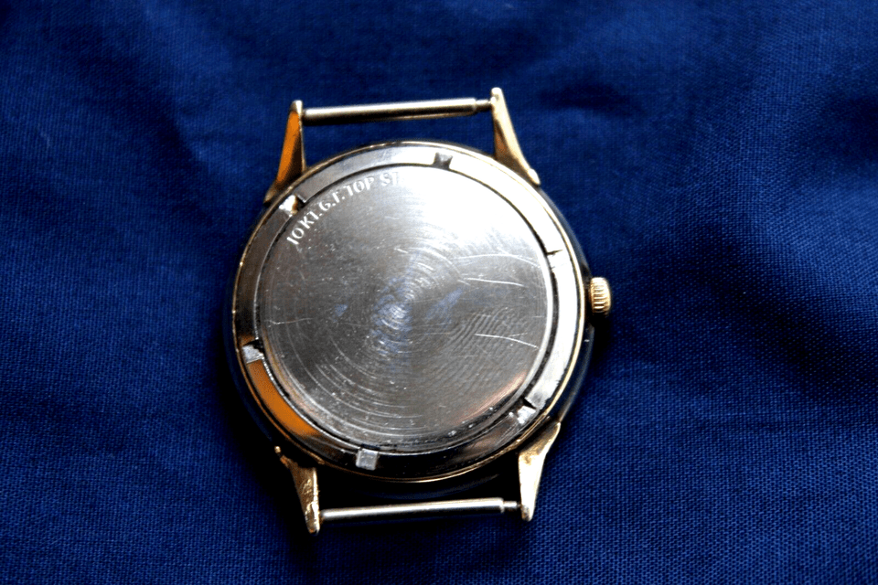 Vintage Wittnauer 10kt Gold Filled Mens Wind Up Watch Working eBay