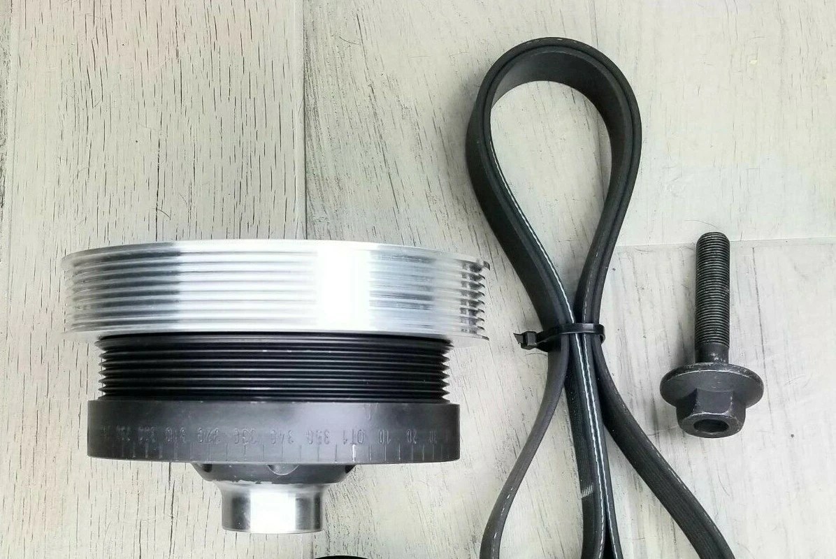 Купить Ибей 200308 172mm Mercedes AMG M113K Crank pulley kit