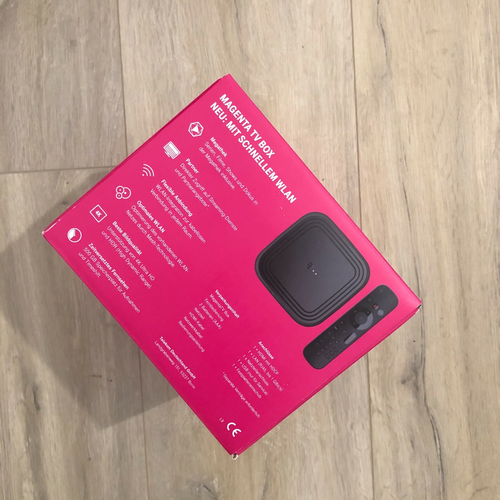 Magentatv Box Kupit Telekom Media Receiver 601 Sat Wie 401 500gb Na