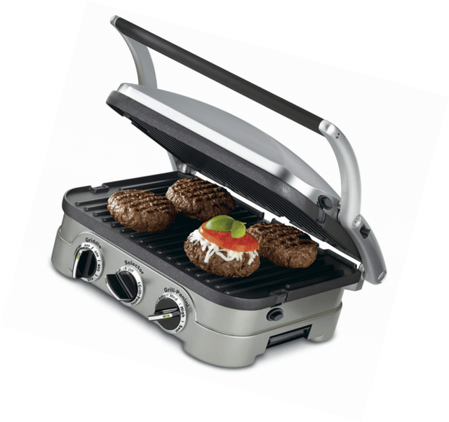 Cuisinart GR4N Indoor Electric Grill Silver for sale online eBay
