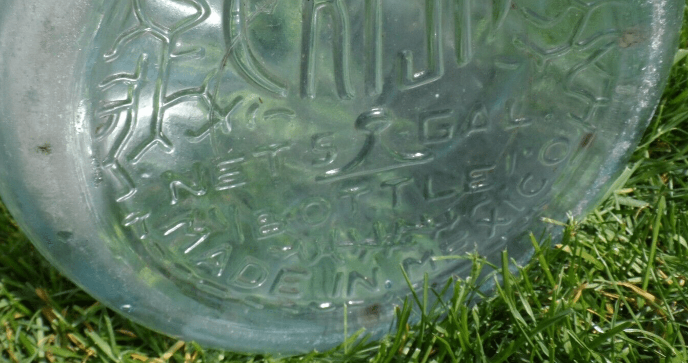 Vintage Crisa Mexico 5 Gallon Clear Glass Jug Water Bottle eBay