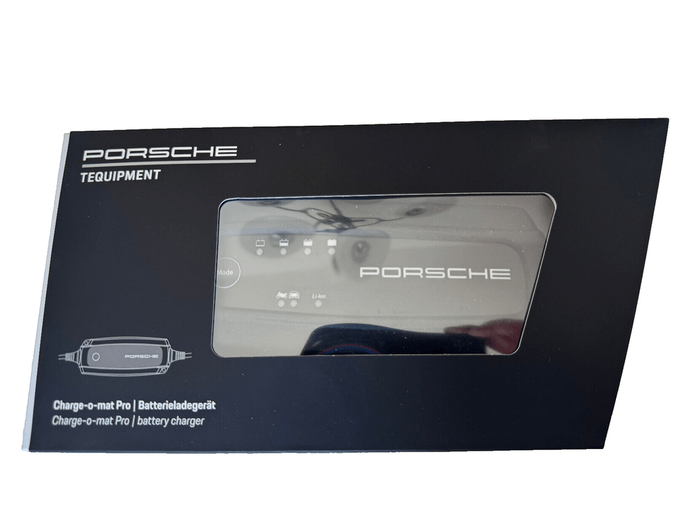 OEM Genuine Porsche Chargeomat Pro Trickle Charger + Adapter Clamp