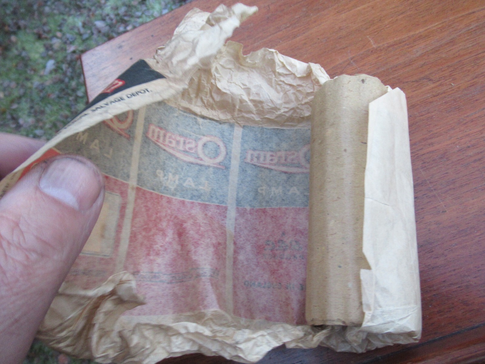 Vintage GEC Osram Projector Lamp Bulb in Paper Wrapper 5V6 5a G/23 Ex