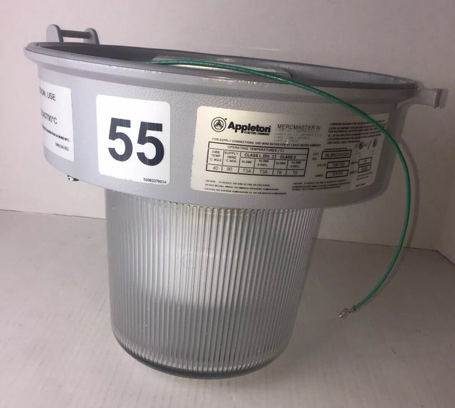 Shop Lights Fixture Unit,Induction,55W APPLETON ELECTRIC MLBRG355QA1 eBay