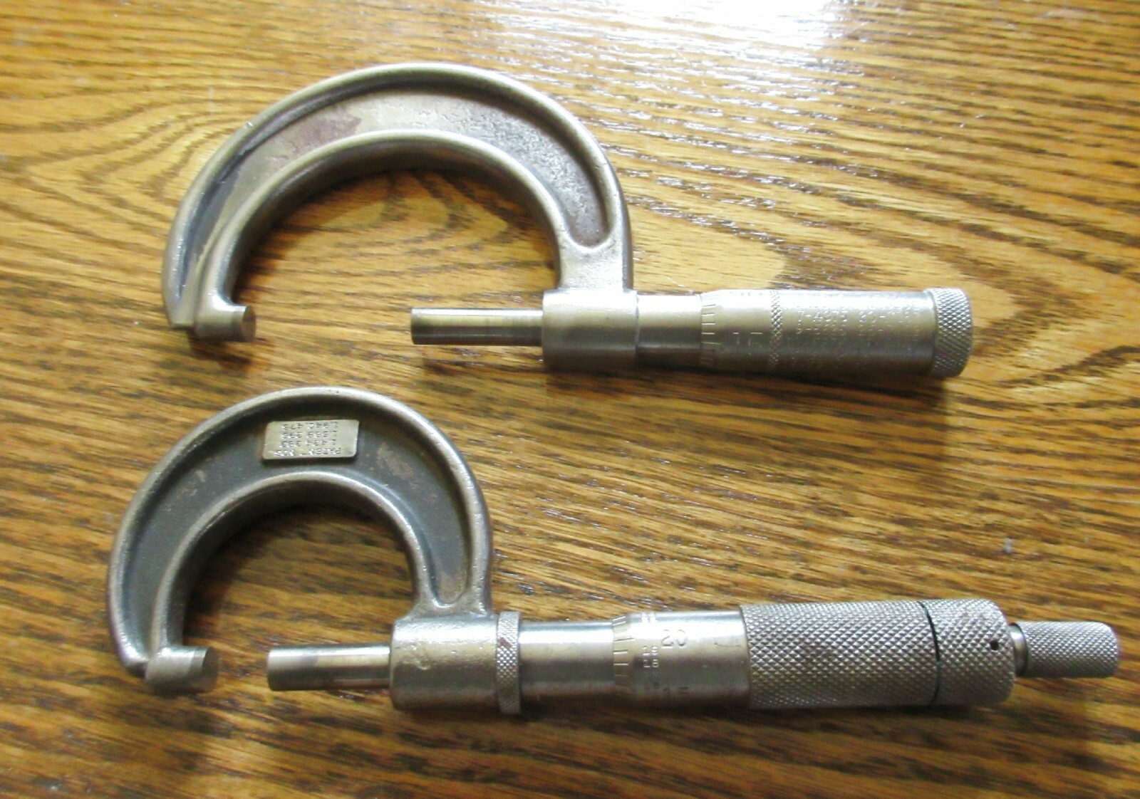 lot of 2 Vintage Micrometers, Lufkin No. 1941 & JT 12" eBay