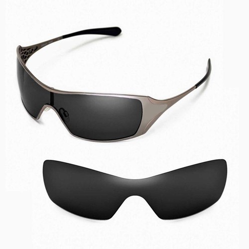 New Walleva Polarized Black Replacement Lenses For Oakley Dart