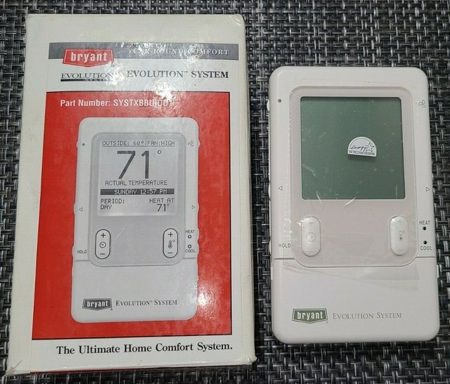 Bryant EvolutionSYSTXBBUID01 Programmable Digital Thermostat for sale