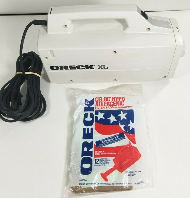 Oreck XL Bb870aw Handheld Compact Canister Vacuum Cleaner With