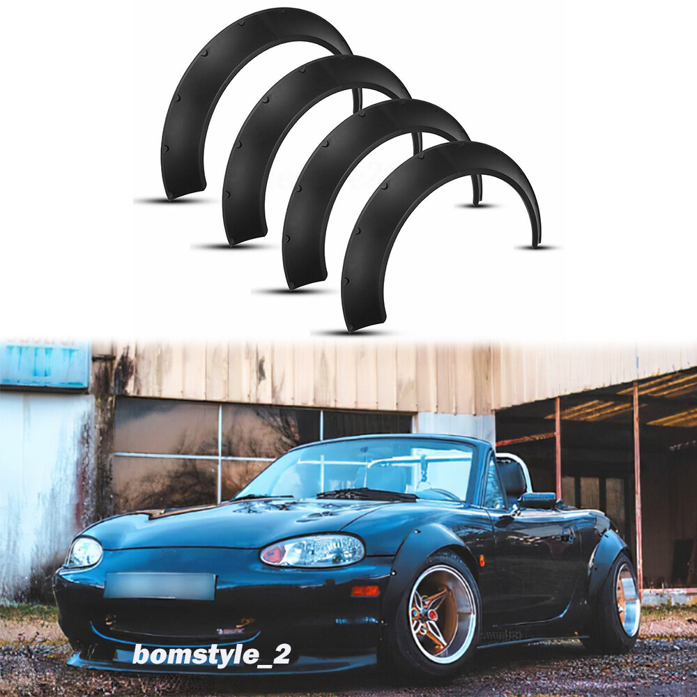 For Mazda MX-5 Miata NA NB Fender Flares Extension Wide Body Kit 3.5