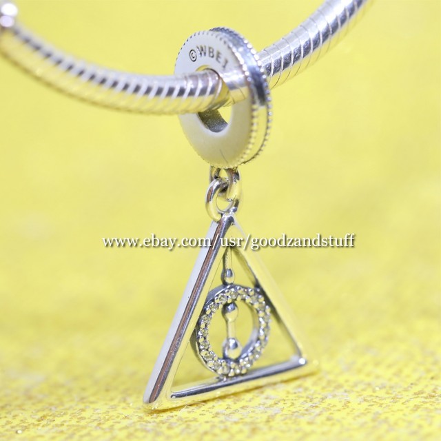 Harry Potter, Deathly Hallows Authentic Pandora Sterling Silver Charm