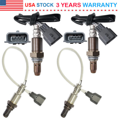 4PCS Oxygen O2 Sensor For 2017-2019 Nissan TITAN Armada 5.6L Upstream