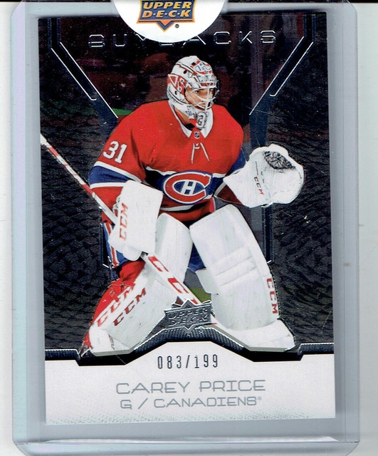 201920 UPPER DECK BUYBACKS CAREY PRICE BASE CARD /199 1920 eBay