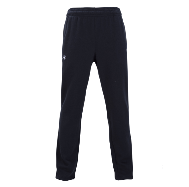 Under Armour Men's Hustle Loose Fit Fleece Pants Sc4 Navy/white Large
