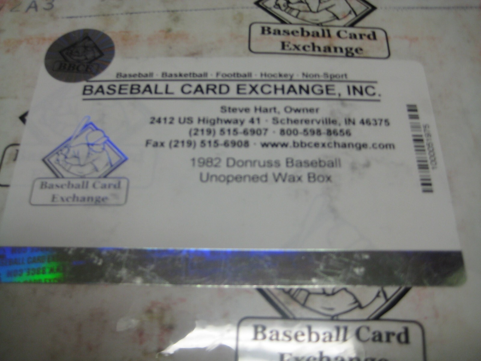 1982 DONRUSS BASEBALL 36CT WAX BOX BASEBALL CARD EXCHANGE AUTHENTICATED UNOPENED eBay