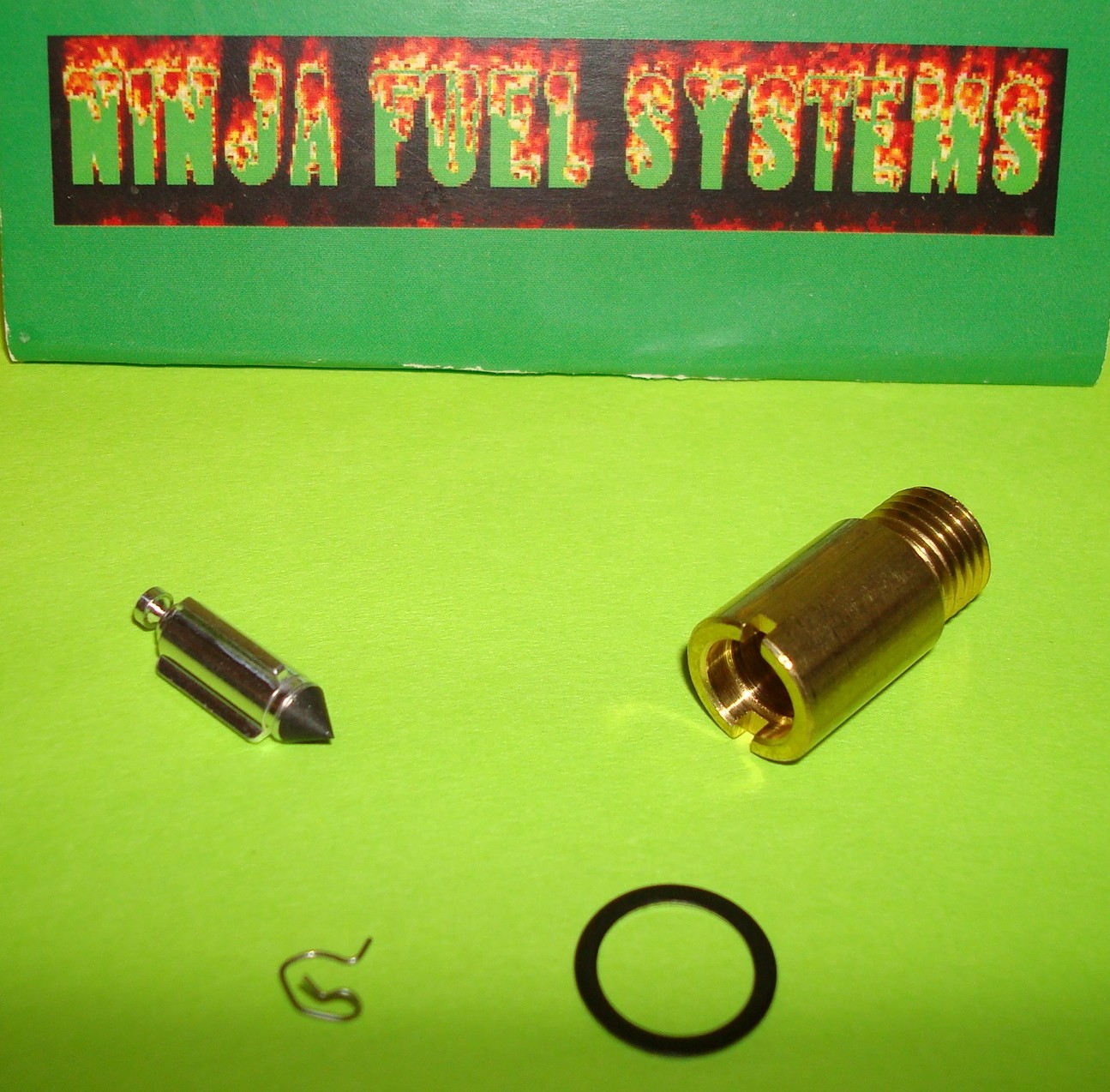 ROCHESTER QUADRAJET CARBURETOR HI PERFORMANCE .110 NEEDLE AND SEAT v