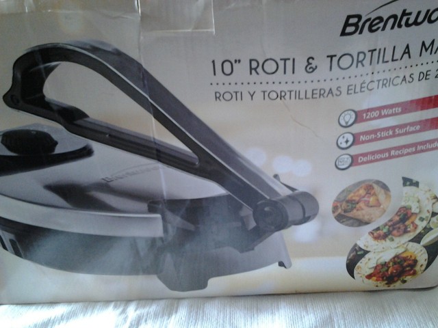 Brentwood TS128 Stainless Steel NonStick Electric Tortilla Maker