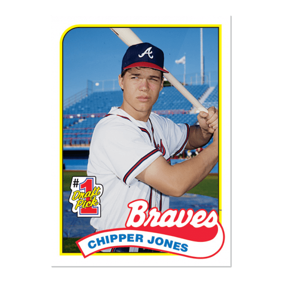 2020 Topps 138 Chipper Jones Throwback Thursday TBT 23 1 Draft Pick Braves PS eBay