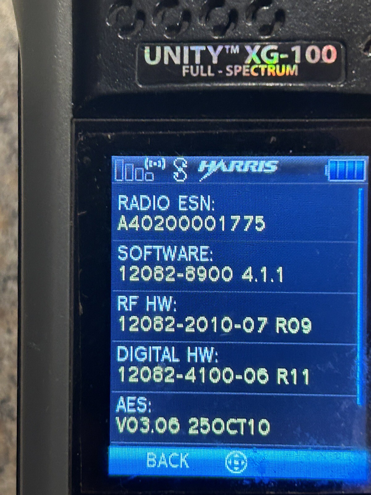 Harris Unity XG-100P, VHF, UHF,700,800 P-25 Trunking | eBay