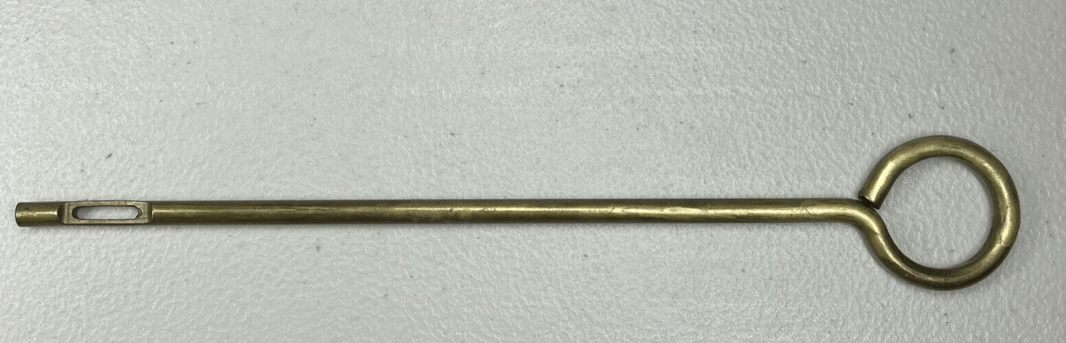 Vintage 1911 One Piece Solid Brass Pistol Cleaning Rod (Rod Only) eBay