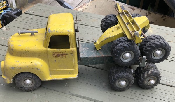 RARE VINTAGE ALL AMERICAN TOY COMPANY CO SALEM OREGON TIMBER TOTER
