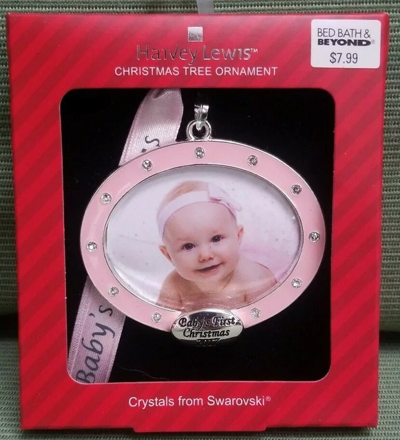 BABY'S FIRST CHRISTMAS 2018, Ornament, Harvey Lewis, SWAROVSKI CRYSTALS