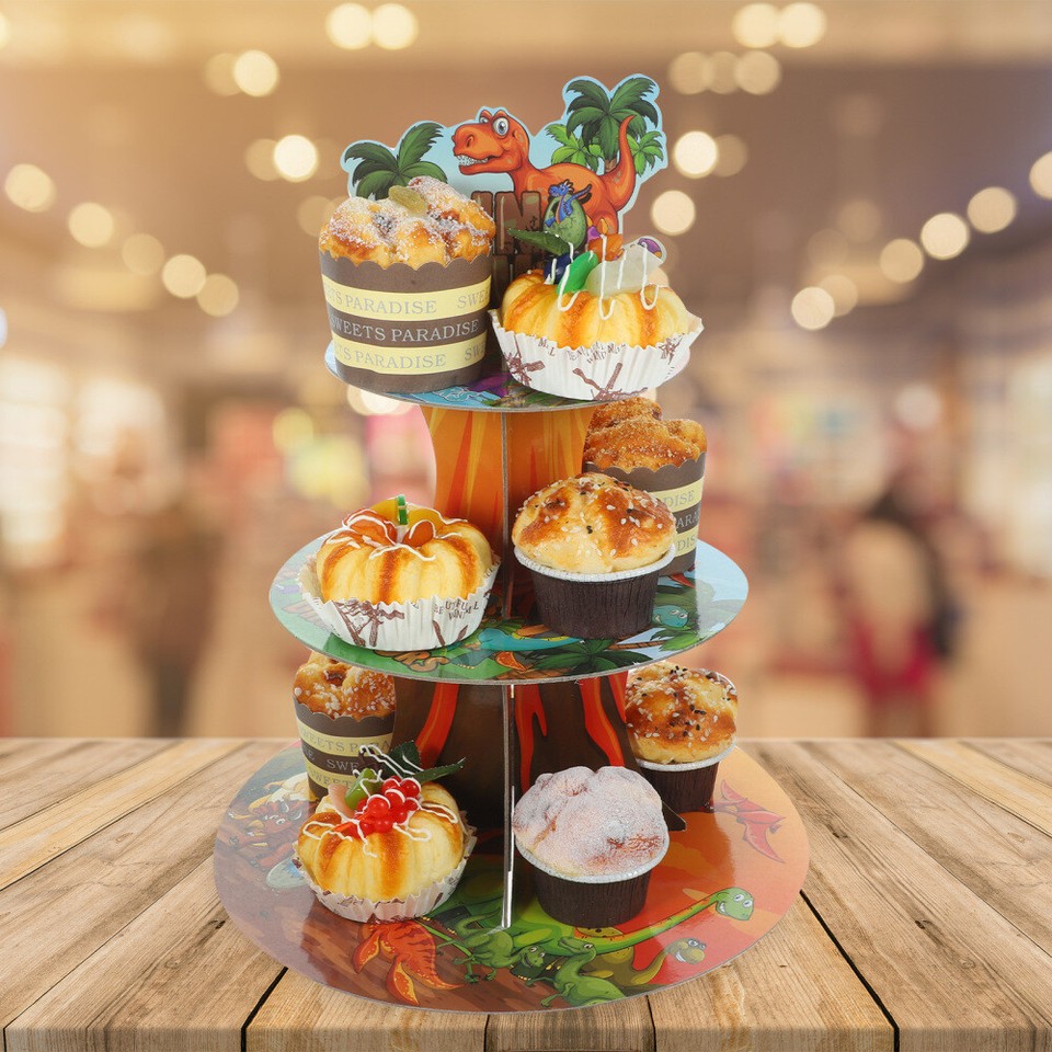 Decorative Cupcake Stand Cake Holder Cartoon Cake Stand Cake Storage