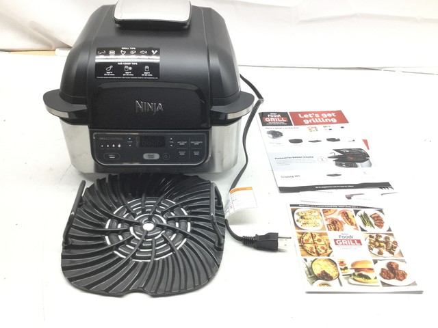 Ninja Foodi AG301 4qt Indoor Grill and Air Fryer Black for sale