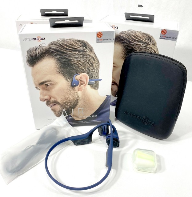 AfterShokz Trekz Air Open Ear Bone Conduction Wireless