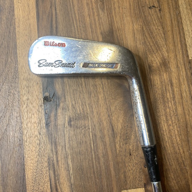 Wilson Sam Snead Blue Ridge Putter Leather Grip eBay