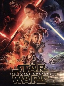 Star Wars Episode Vii The Force Awakens Movie Poster Regular