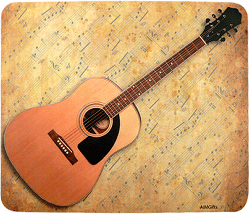 Acoustic Guitar Mouse Pad eBay