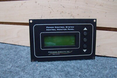 USED Motorhome Power Control System Central Monitor Panel | Precision