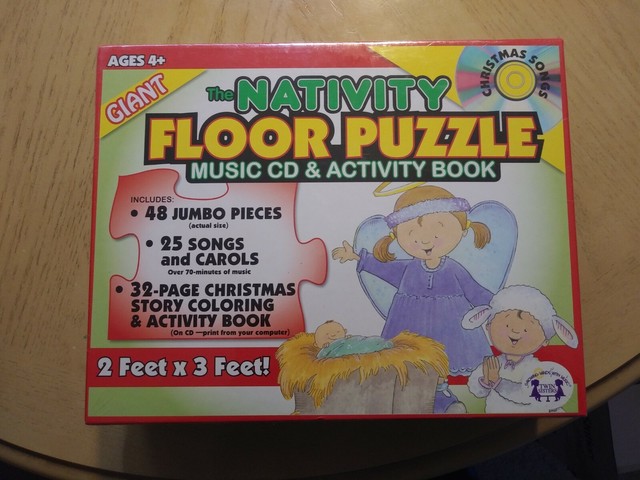 Giant Floor Puzzles Ser. The Nativity Giant Floor Puzzle (2009