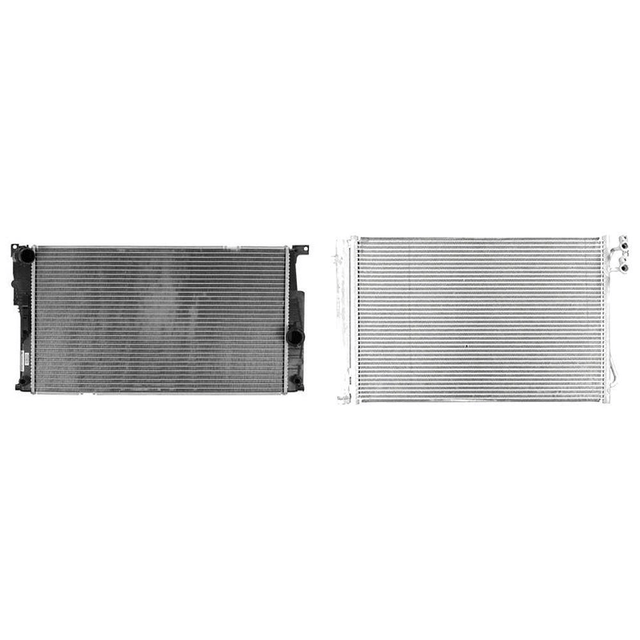 Radiator & A/C Condenser Kit for 20122013 BMW 328i eBay