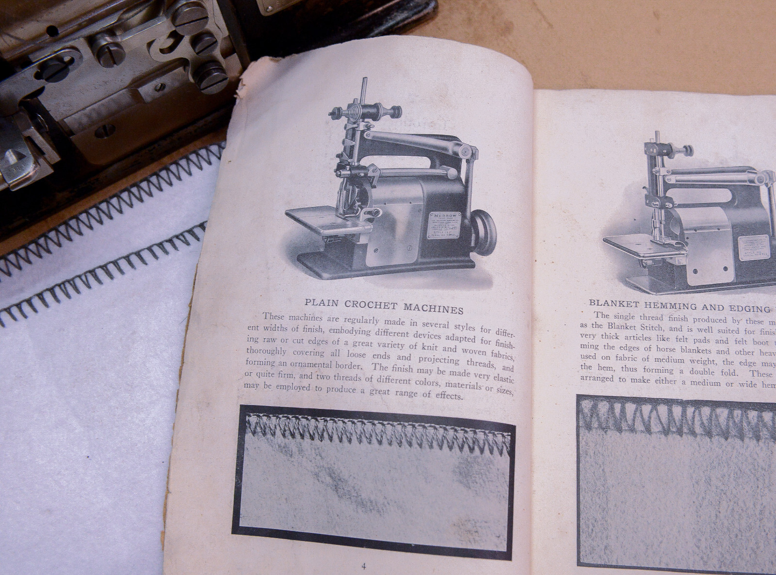 Merrow 15 CA industrial sewing machine eBay