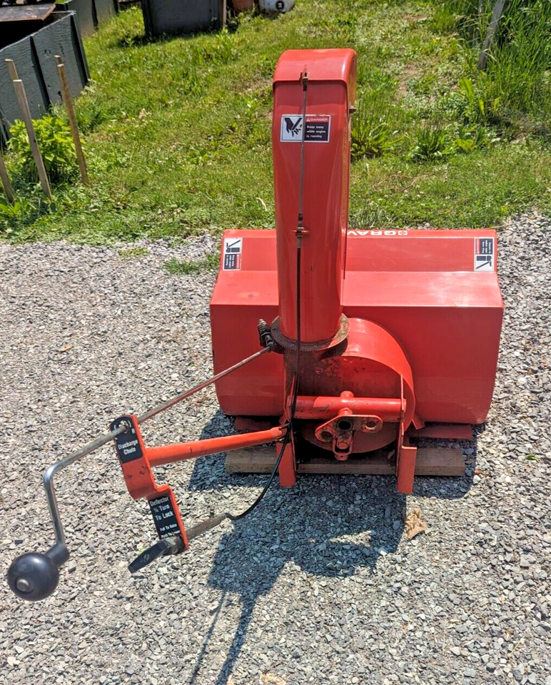 Gravely Snowblower attachment 32" width excellent condition Gravely