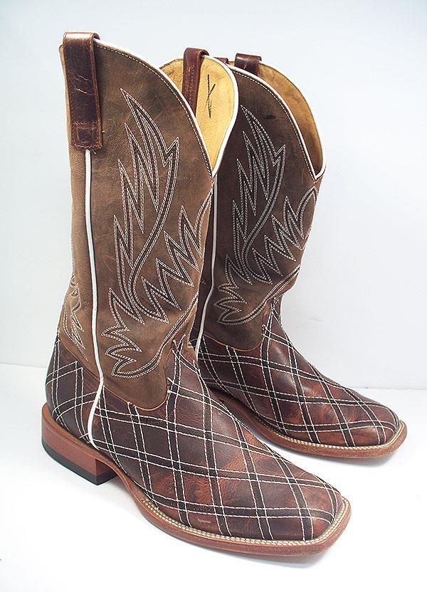 Horse Power by Anderson Bean Mens 10.5 EE Patchwork SABOTAGE Cowboy