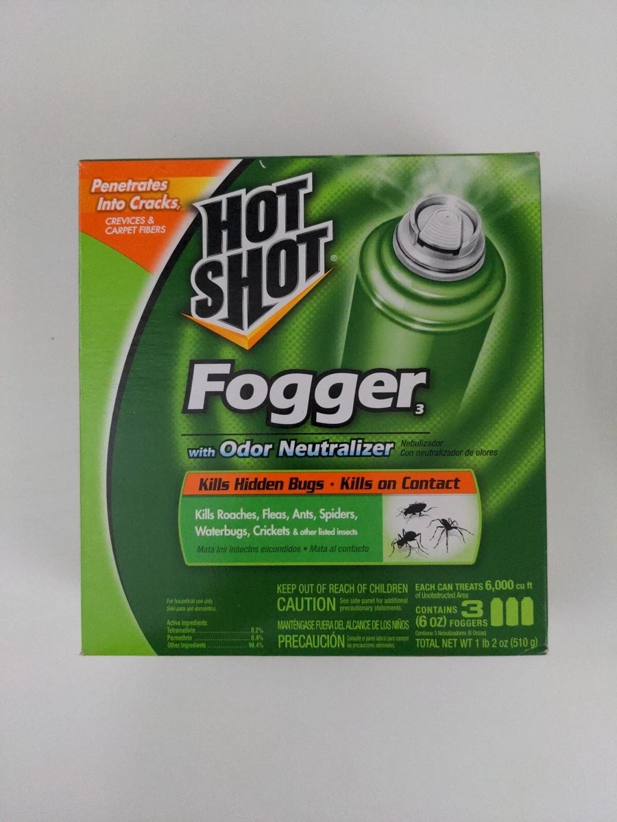 Hot Shot Fogger With Odor Neutralizer, Cans 2-oz Insect, 49% OFF