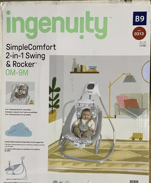 Ingenuity Cradling Swing & Rocker Raylan for sale