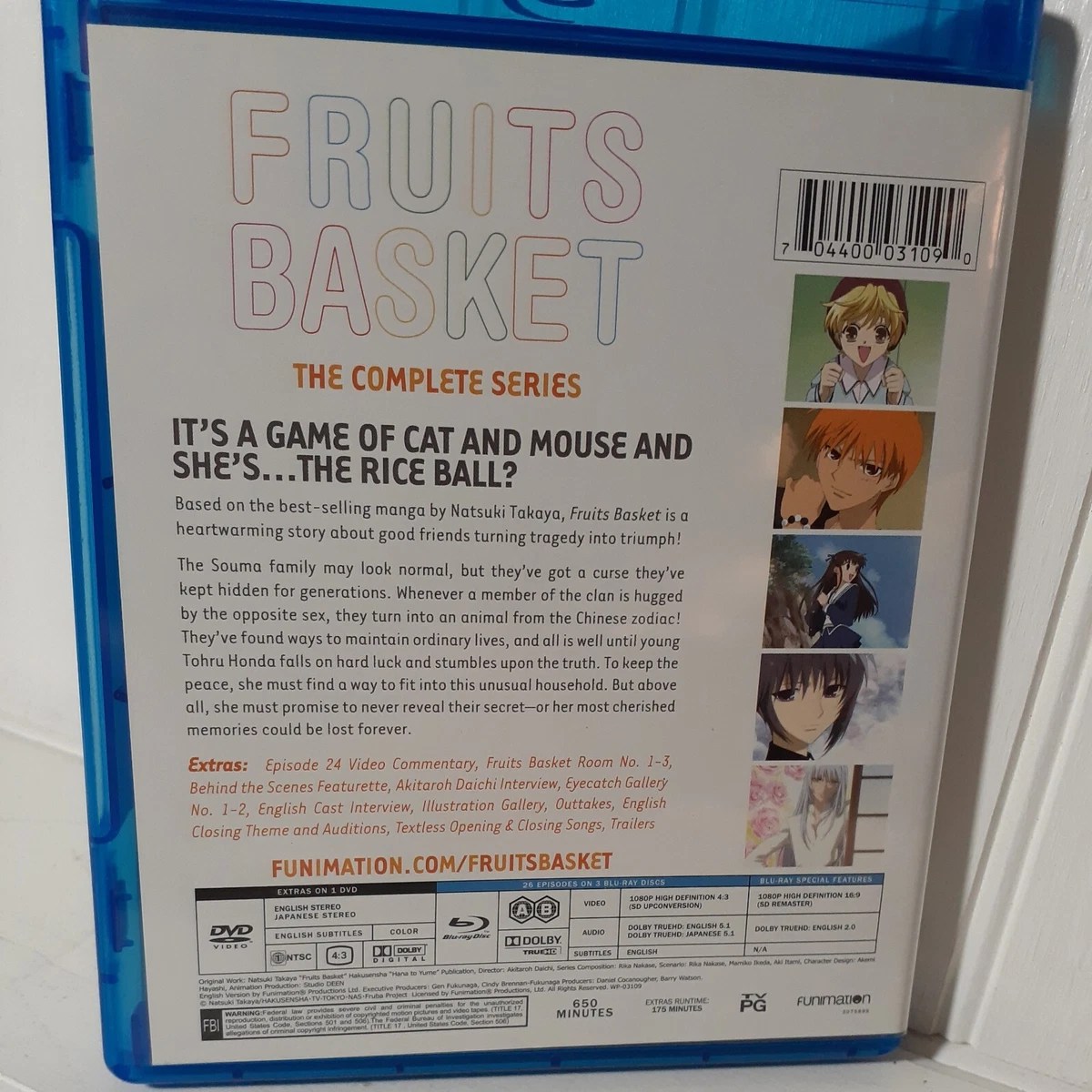 Fruits Basket Prelude The Movie Bluray/DVD RightStuf