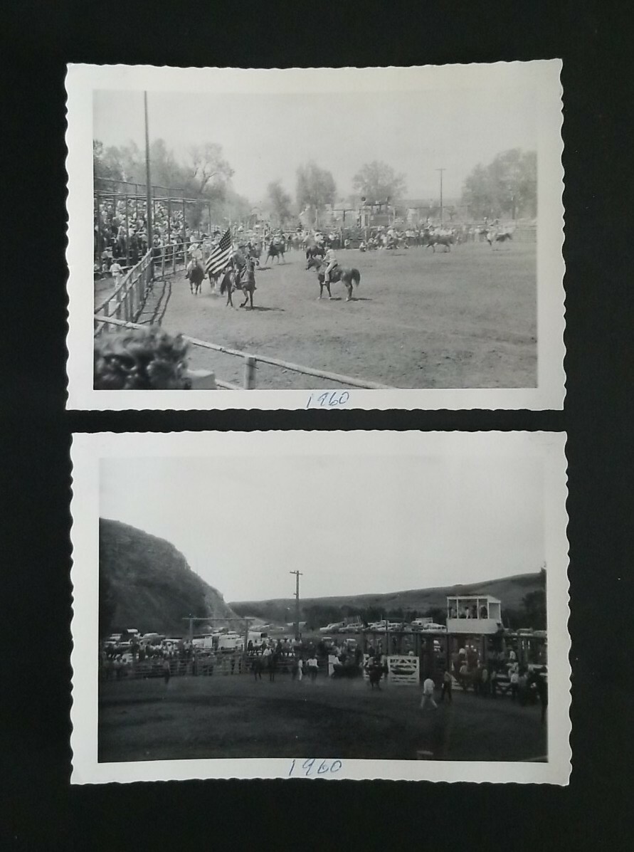 1960 Belt, Montana Rodeo Photos (2) eBay