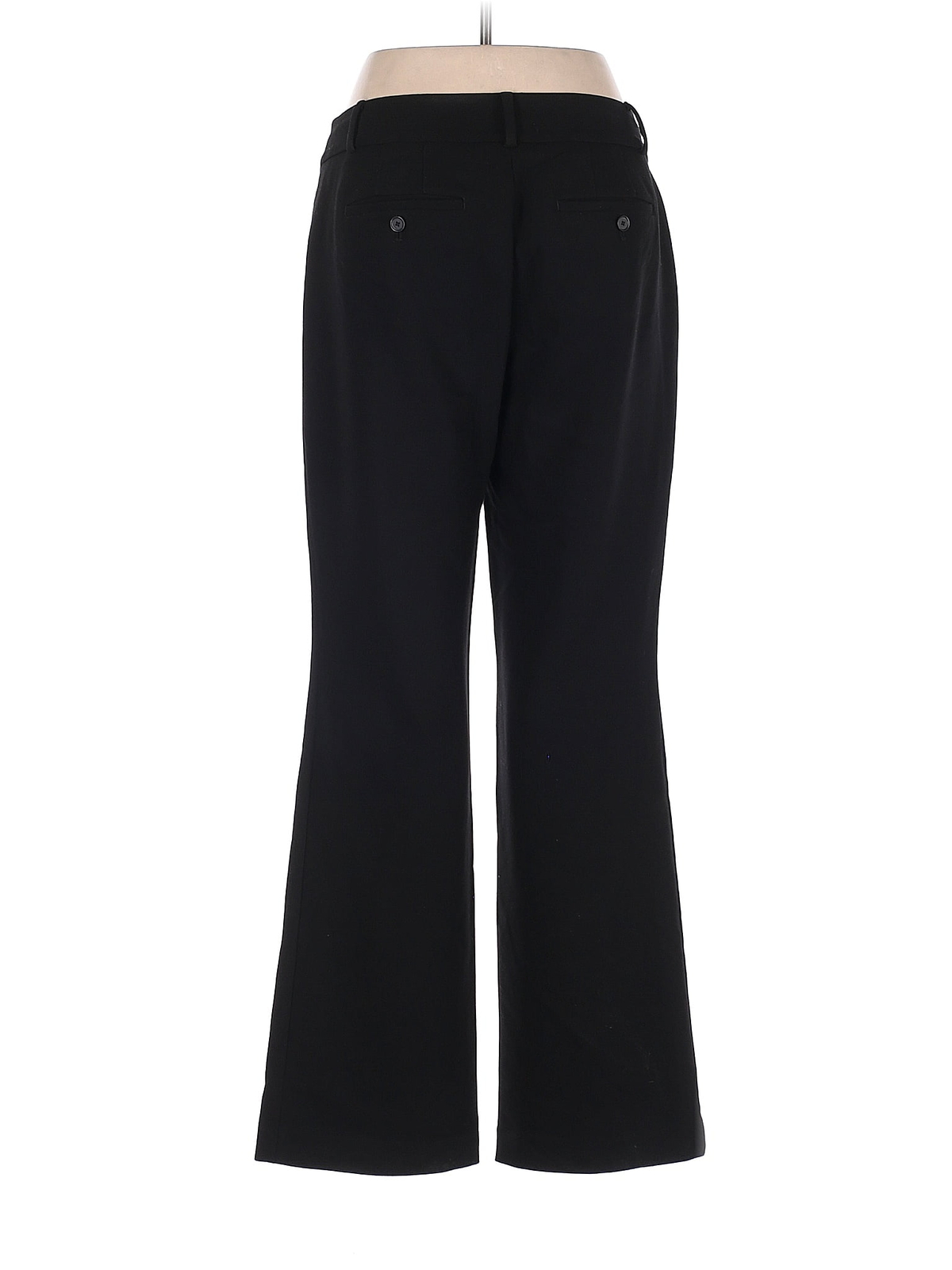 Ann Taylor LOFT Women Black Leather Pants 8 eBay