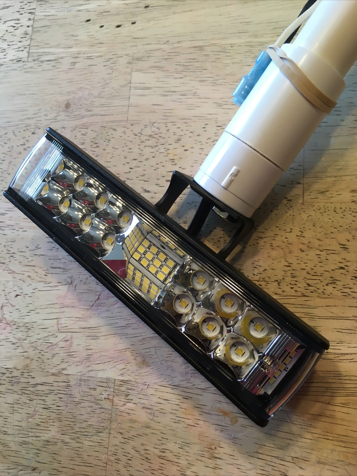 Flounder Gigging Light Led 5500 Lm w/Dewalt Battery Pack Adapter w/Belt