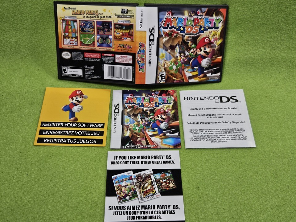 Mario Party Nintendo DS Case & Manual Only NO GAME!!! eBay