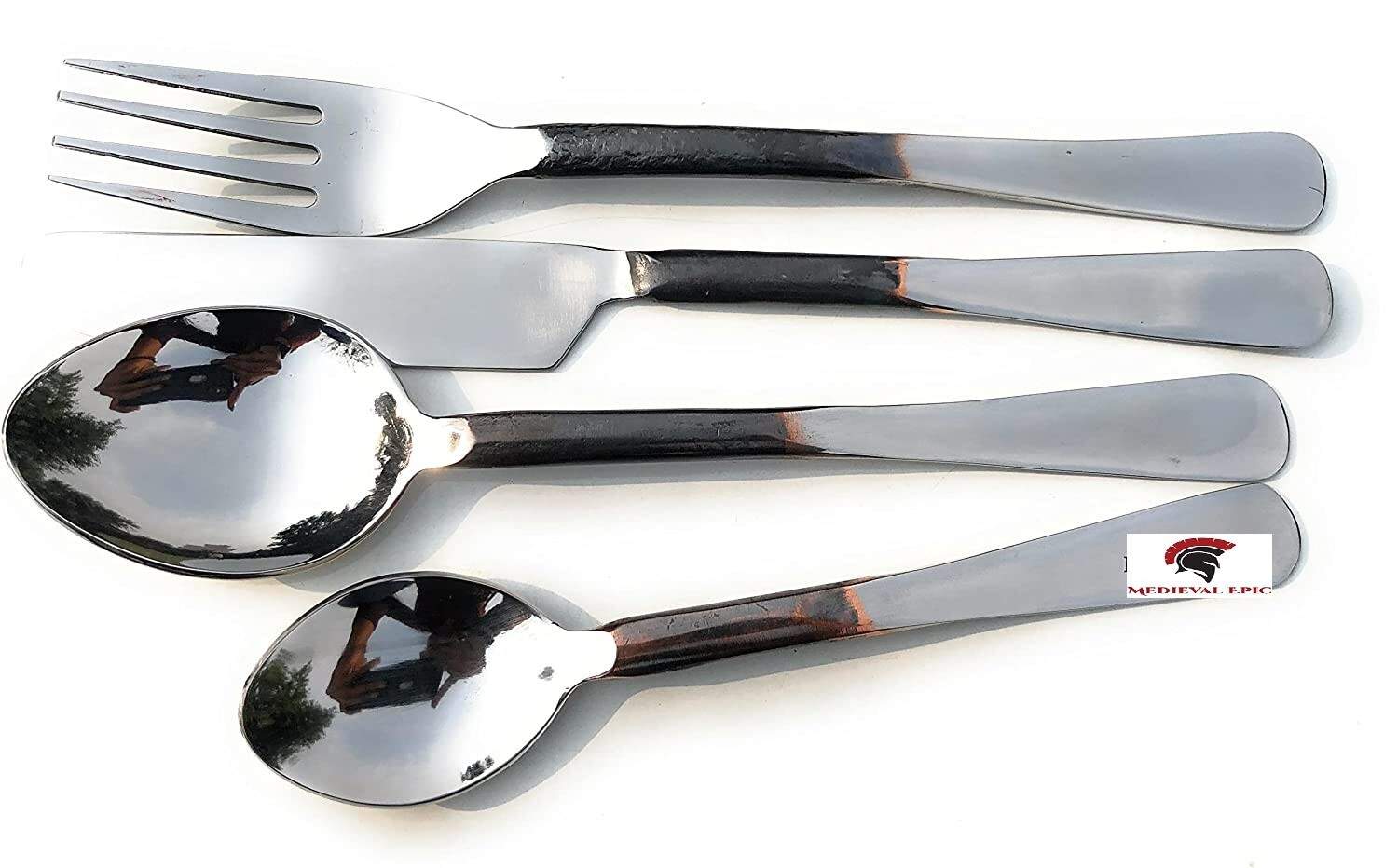 Medieval Eating Utensil Set Silverware Flatware Stainless Steel Fork Spoon Knife eBay