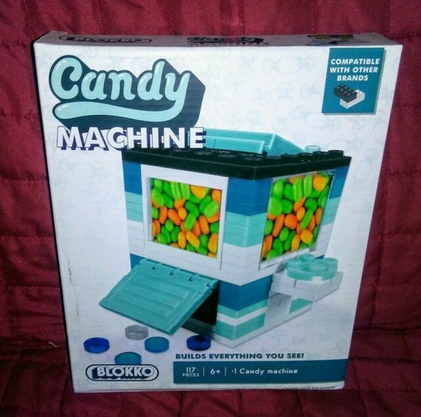 Anker Play BLOKKO Candy Machine 117pc Building Set 2017 Compatible W