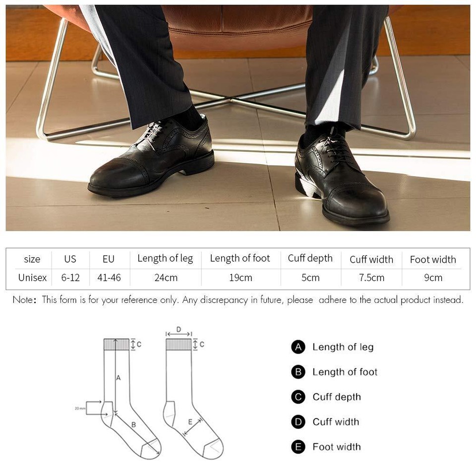 Merino Wool Socks for Men,Mens Thin Wool Socks,Winter Therminal Wool