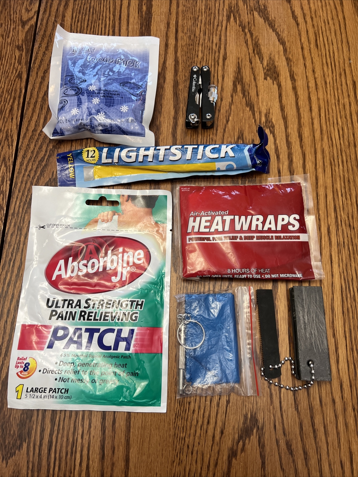 First Aid Kit Survival Bag Set for Car Home Supplies EXPIRED BONUS ITEMS eBay