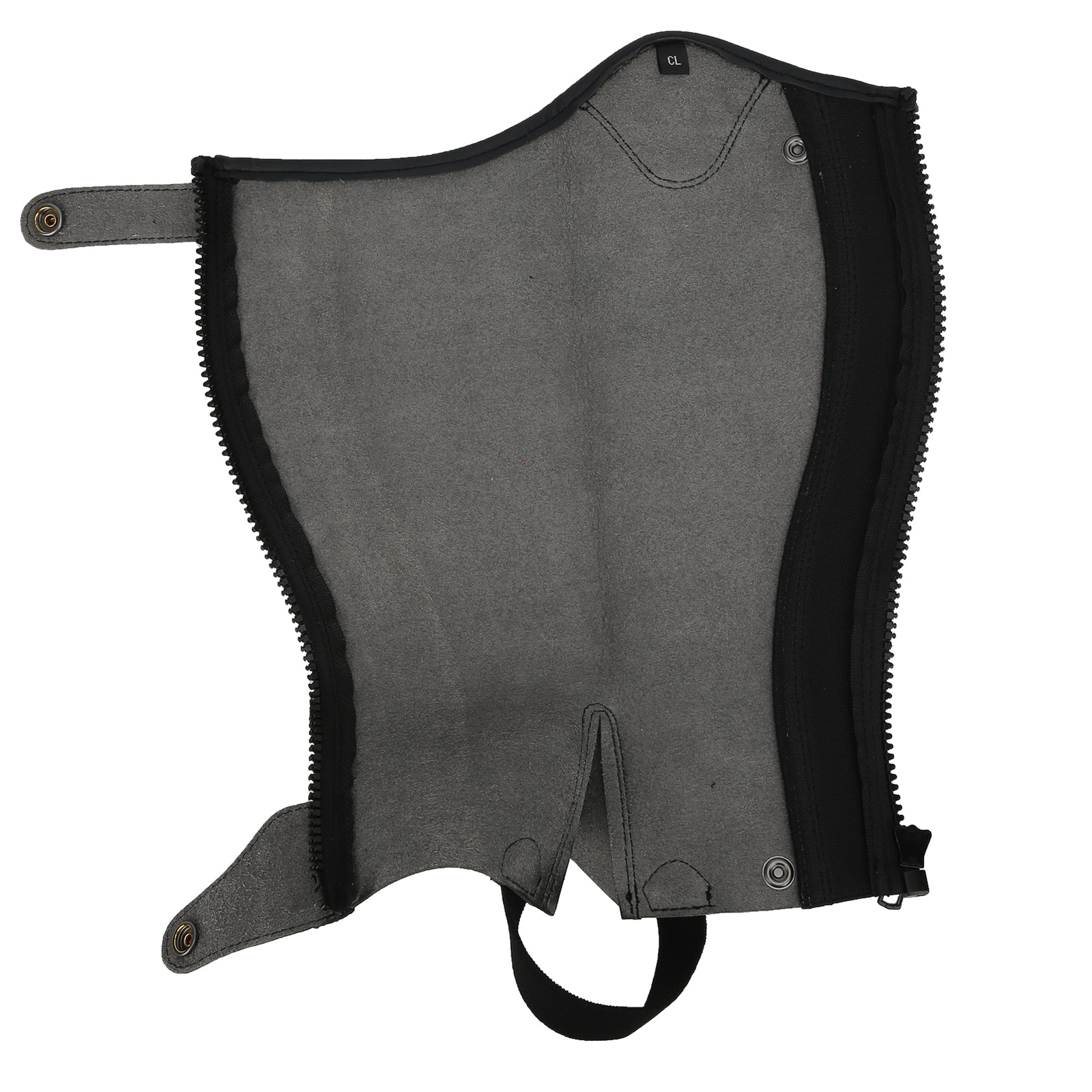 Super Fiber PU Leather Half Chap Horse Riding Body Protector Equipment