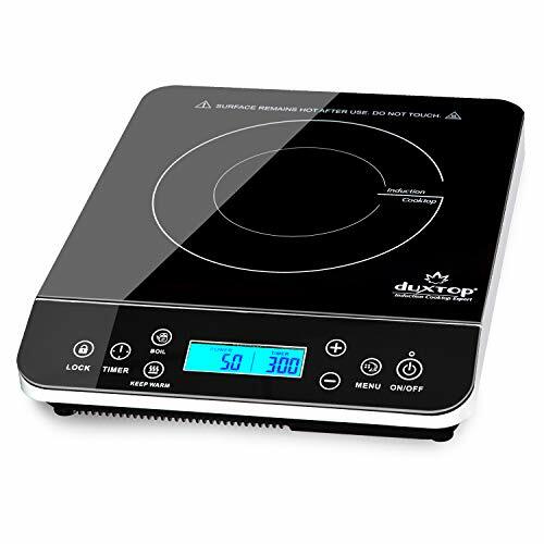 SECURA Duxtop LCD 1800Watt Portable Induction Cooktop Countertop